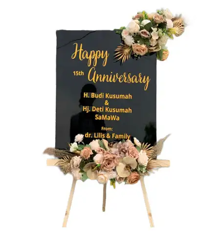 Papan Bunga Akrilik Betungan