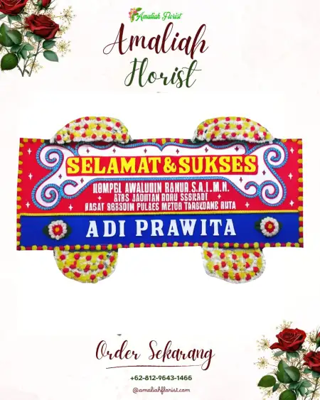 Papan Bunga Ucapan Selamat Betungan